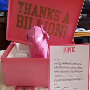 Pink Billion dollar dog